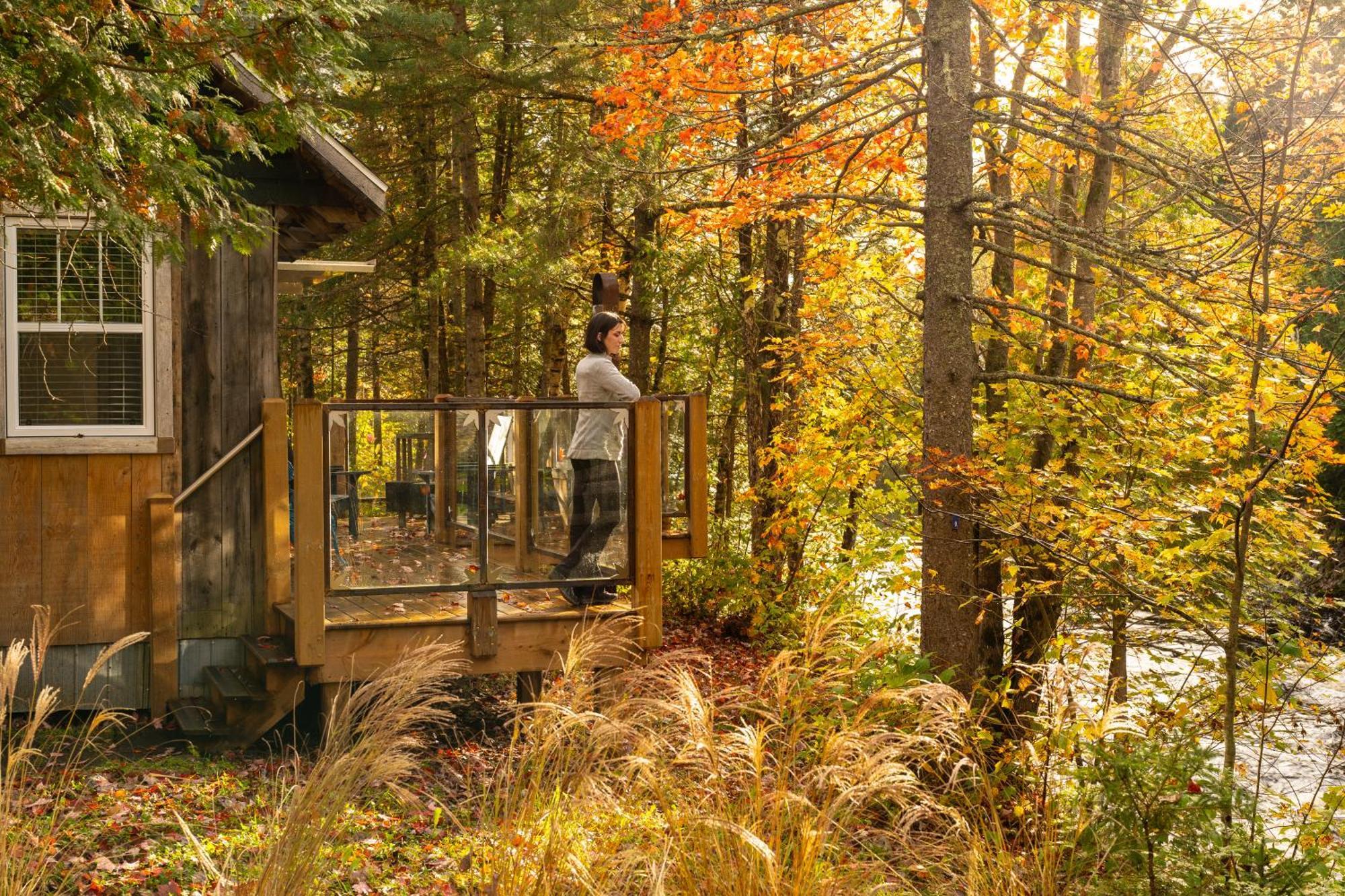 Le Baluchon Eco-Villegiature Saint-Paulin Dış mekan fotoğraf