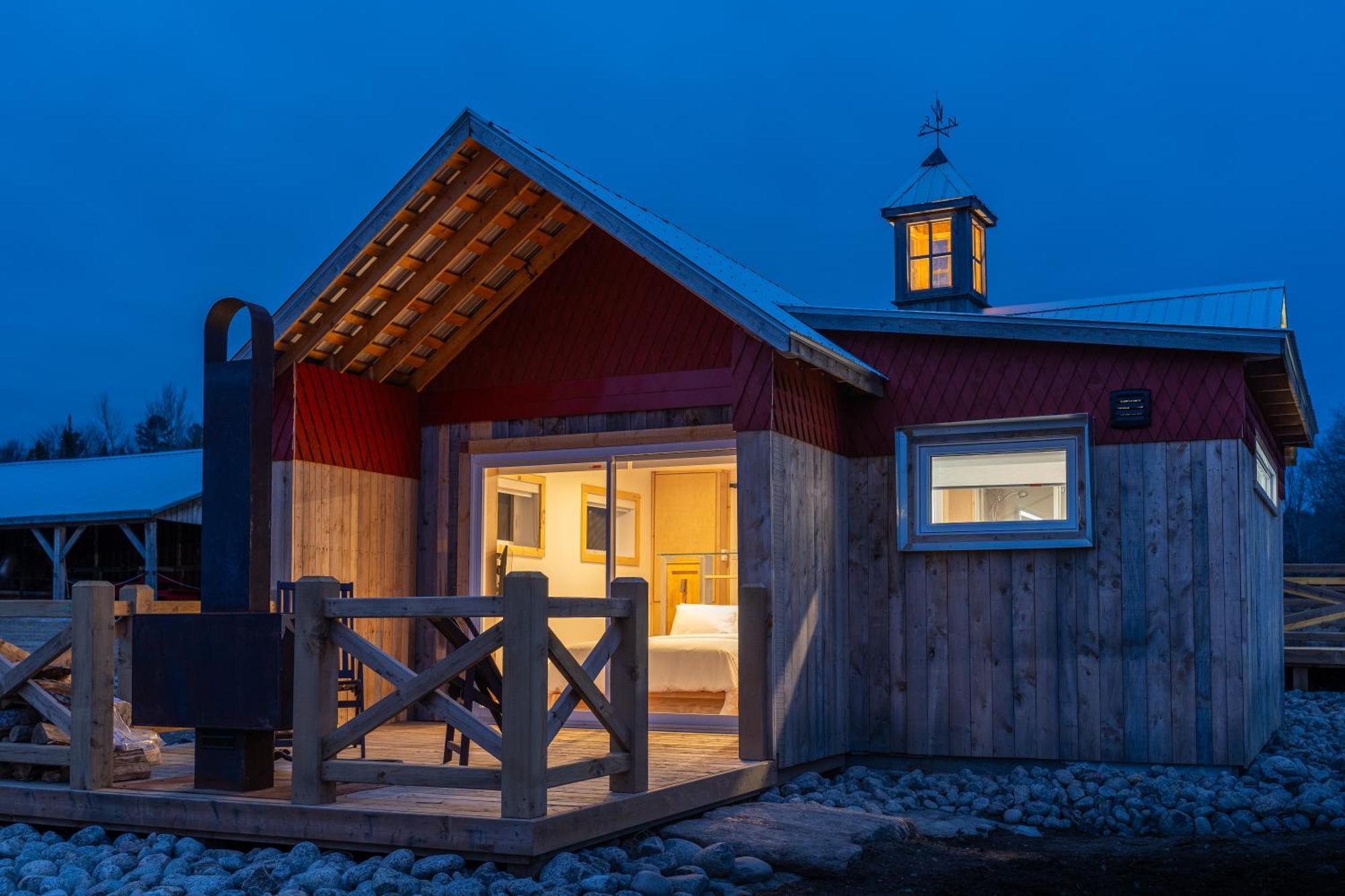 Le Baluchon Eco-Villegiature Saint-Paulin Dış mekan fotoğraf