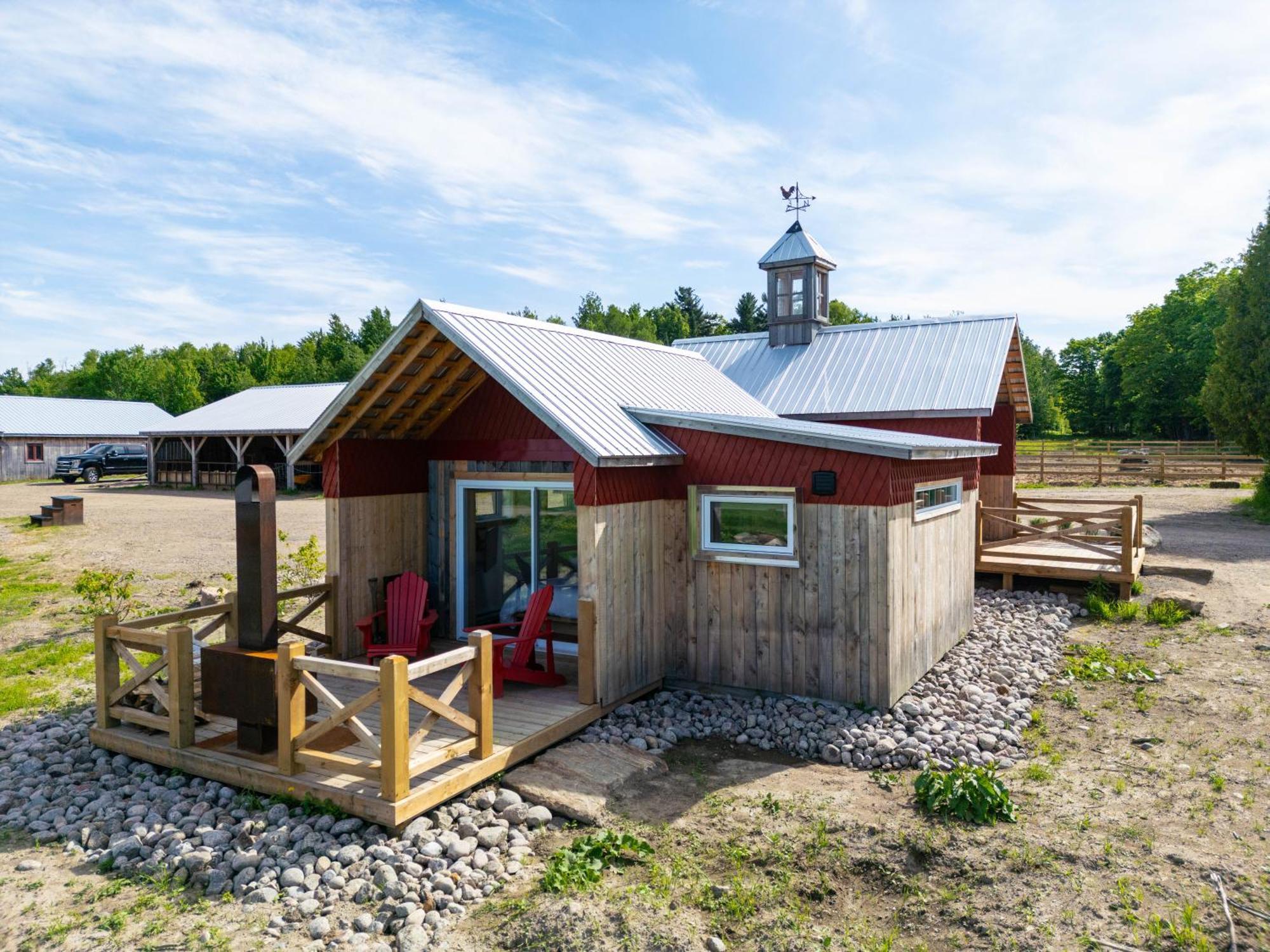 Le Baluchon Eco-Villegiature Saint-Paulin Dış mekan fotoğraf