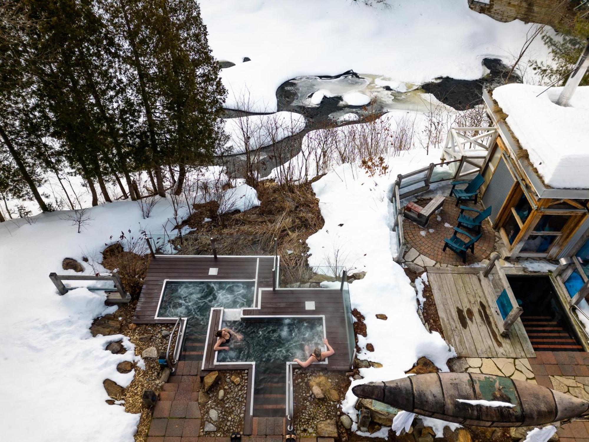 Le Baluchon Eco-Villegiature Saint-Paulin Dış mekan fotoğraf