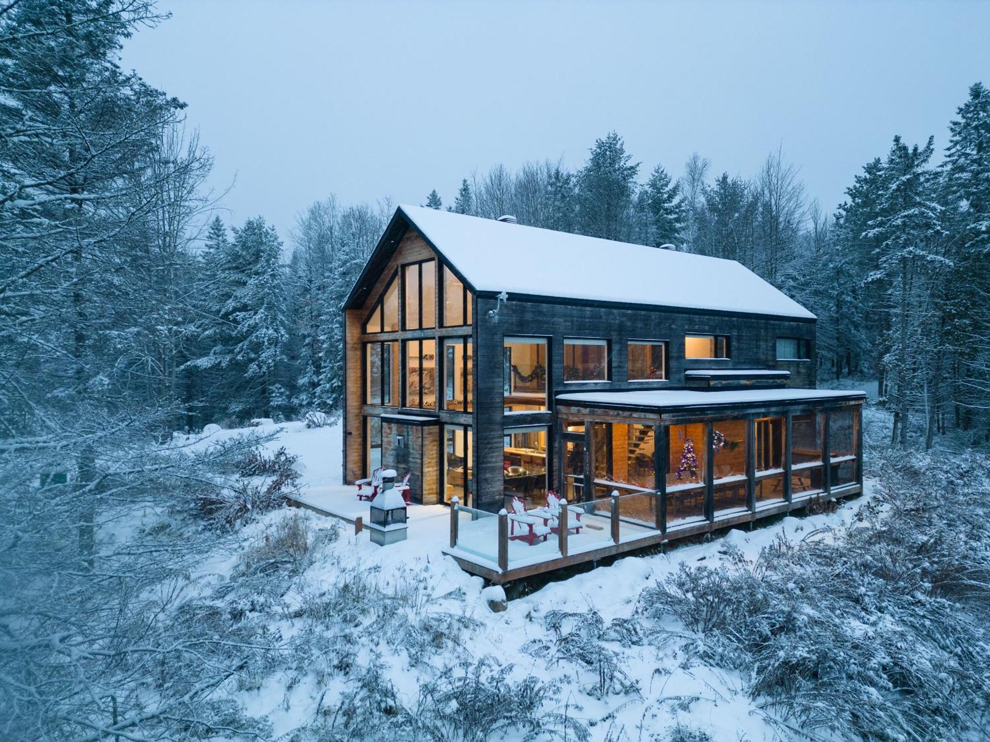 Le Baluchon Eco-Villegiature Saint-Paulin Dış mekan fotoğraf