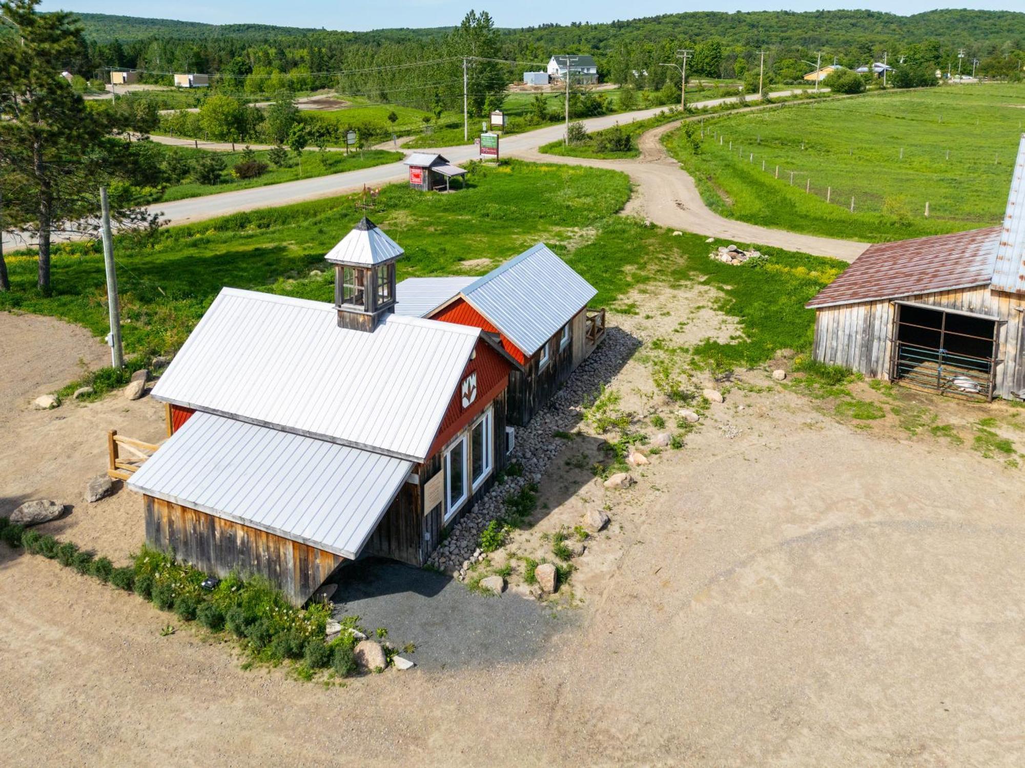 Le Baluchon Eco-Villegiature Saint-Paulin Dış mekan fotoğraf