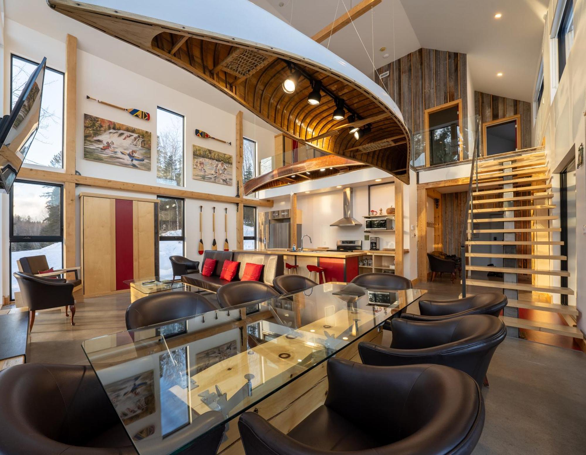 Le Baluchon Eco-Villegiature Saint-Paulin Dış mekan fotoğraf